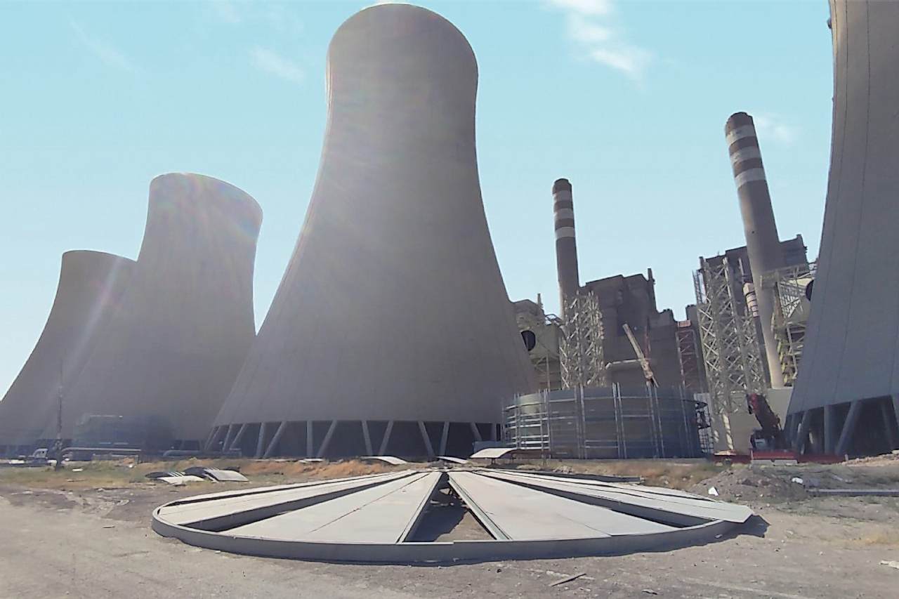 Afşin Elbistan A Termik Santrali Baca Gazı Arıtma Ünitesi