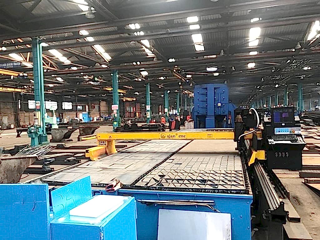 Ajan CNC Plazma Levha Kesme Makinesi