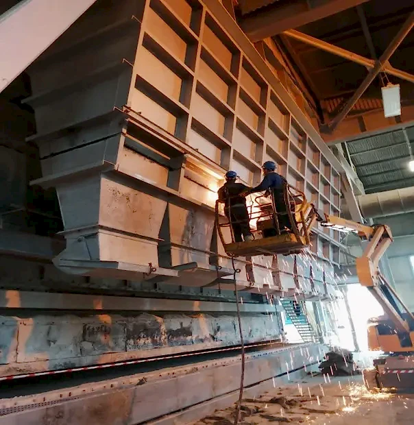 Şişe Cam A.Ş. Bursa Tr6 Fırın Soğuk Tamiri