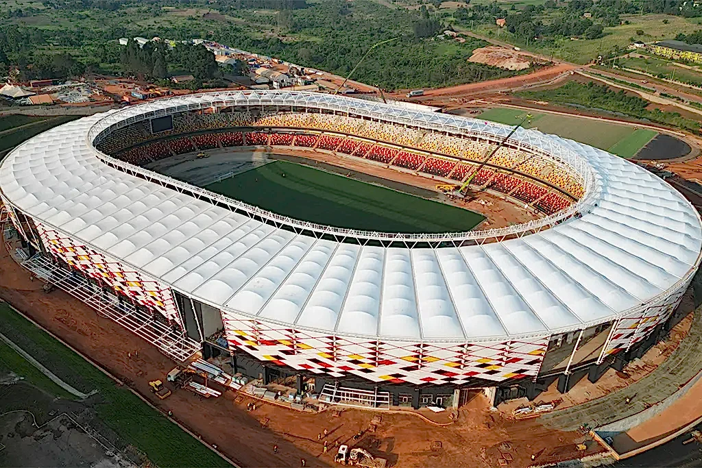 Uganda Hoima Stadyumu Çelik İmalat ve Montaj İşleri